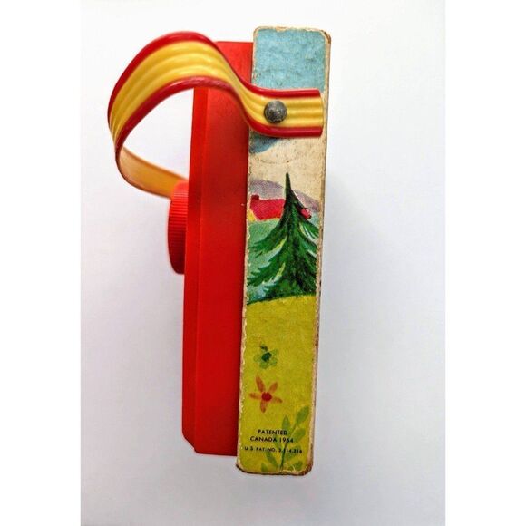 Vintage Fisher Price Music Box Pocket Radio 1969 Do Re Me - Picture 2 of 6